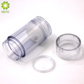 75g empty cosmetic packaging clear deodorant stick container